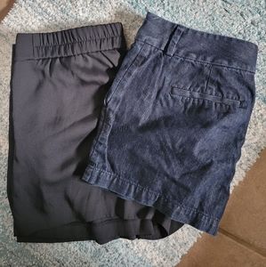 LOFT: 2 pair of dressy shorts